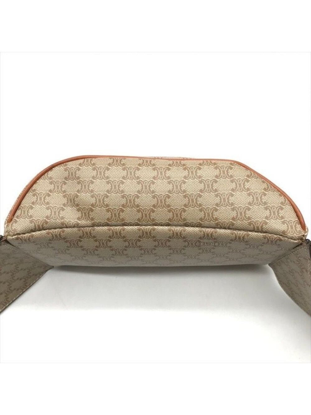 Celine Macadam Triomphe Waist Pouch Belt Bag Beige - Picture 4 of 10